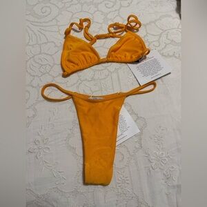 Orange Bikini Set
